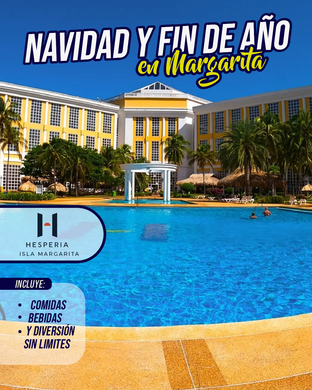 paquete de navidad en margarita todo incluido hesperia margarita