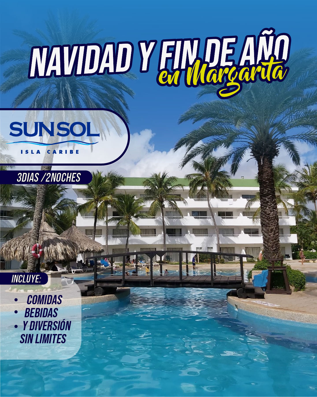 paquete de navidad en margarita todo incluido sunsol isla caribe fin de ano